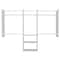 Easy Track Easy Track 84 in. H X 96 in. W X 14 in. L Steel Deluxe Starter Closet Kit RB1460 - alternate 1